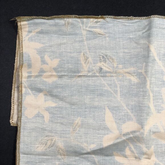 Robert Allen Beacon Hill Ikebana Bouquet Hand Printed Japanese Linen Fabric Teal - Picture 9 of 10